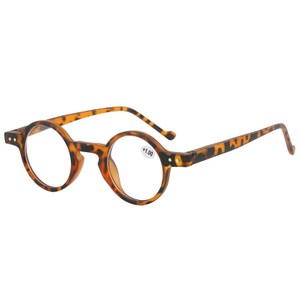 3140 Retro Round Shape Frame Frame Lightweight Plastic unisex unisex