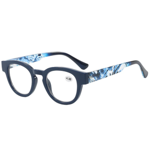 3132 Rond dik plastic frame met marmeren patroondruk Tempels Reader