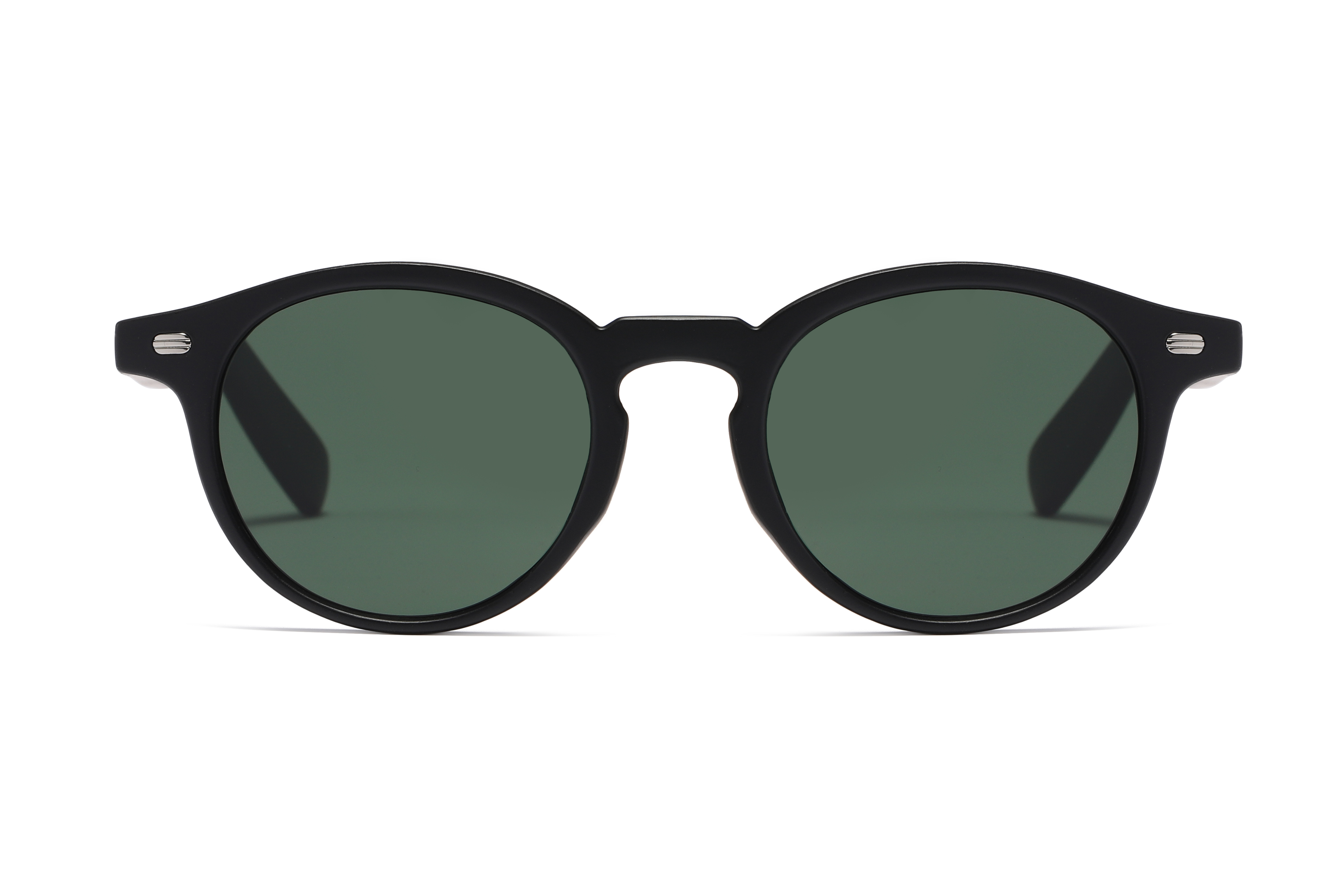 Roundish Classic PC Sunglasses 81059