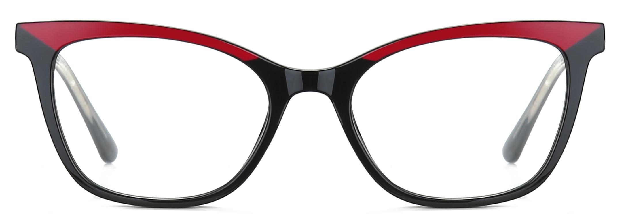 Readymade Designed Cat Eye Shape TR90+CP Anti-blue Light Women Optical Frames #2025