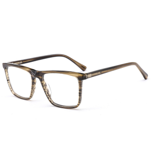 2309 Moški optični okvirji iz acetata z notranjo vzmetjo