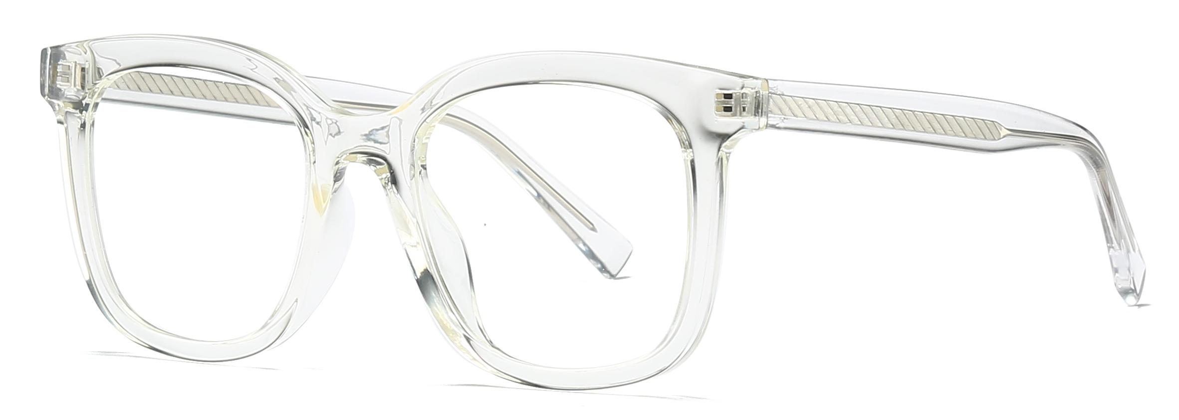 Readymade Sqaure Shape Electronics Screen TR90+CP Anti-blue Light Unisex Optical Frames #2032