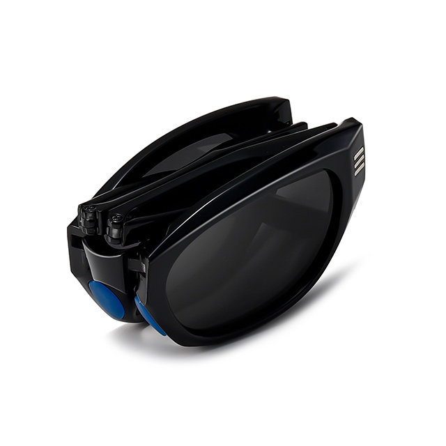 24103 UV400 מגן צורת עין חתול אופנה נשים מתקפלים משקפי שמש