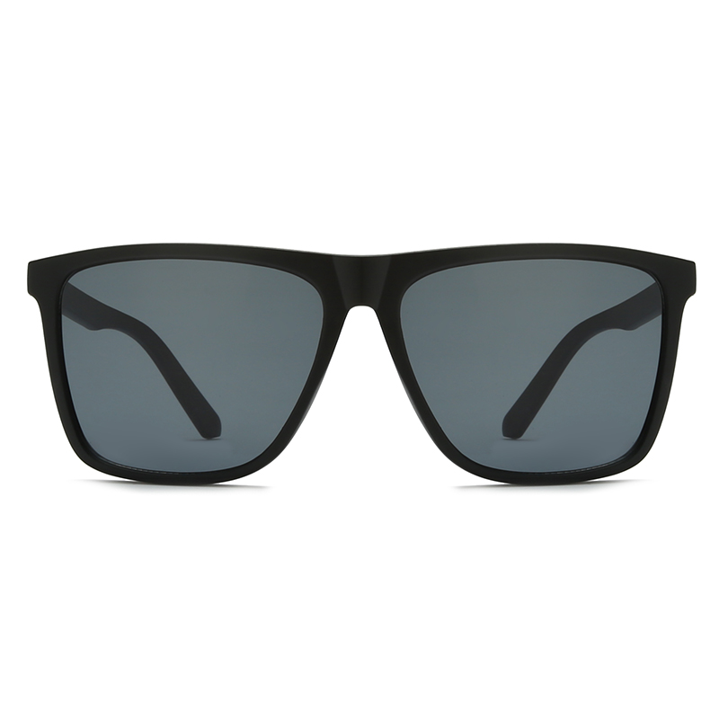 Stock Light Weight Comfortable Horizontal Nose Bridge Design Men/Unisex PC UV400 Protection Sunglasses #82701