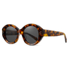 32114 Elegans Geometrica Oval Figura Mulierum Acetate Sunglasses