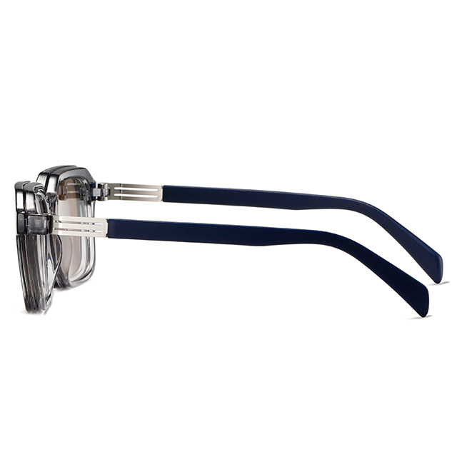 33106 선글라스에 도매 기하학 프레임 자석 클립