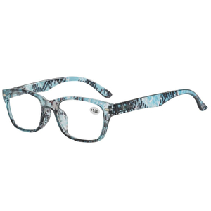 3141 Rechthoekig frame Uniek Snakeskin Pattern Print Unisex Reader