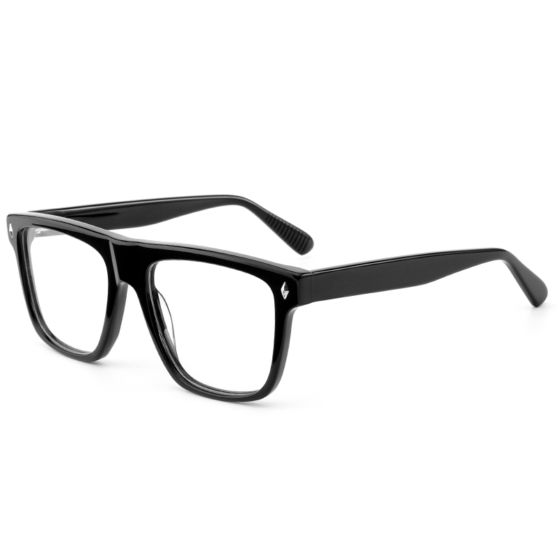 8020 Biggie Овальна оправа Горизонтальна перенісся Стабільна окулярна рука Ацетатна оптична оправа для чоловіків